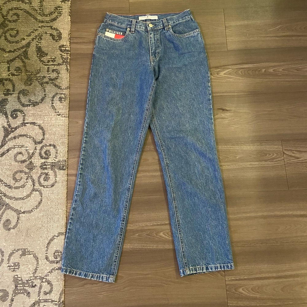 Vintage Tommy Hilfiger High Rise Straight Leg jeans sz 2